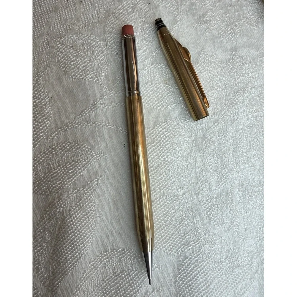 Quill Gold Filled Ballpoint Pen & Mechanical Pencil Set TEN YEARS OF SERVICE